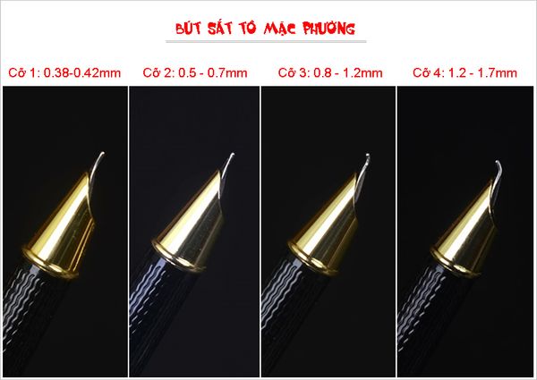 Bút sắt thư pháp Tô Mặc Phường