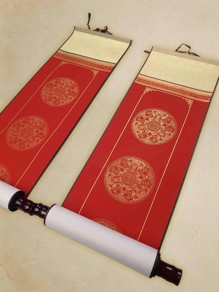 Biểu liễn câu đối đỏ kích thước 23x160cm