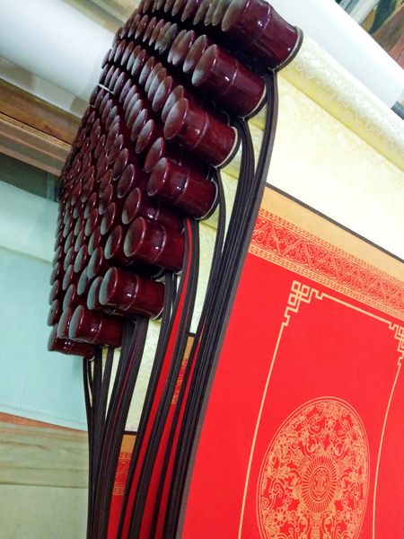 Biểu liễn câu đối đỏ kích thước 23x160cm