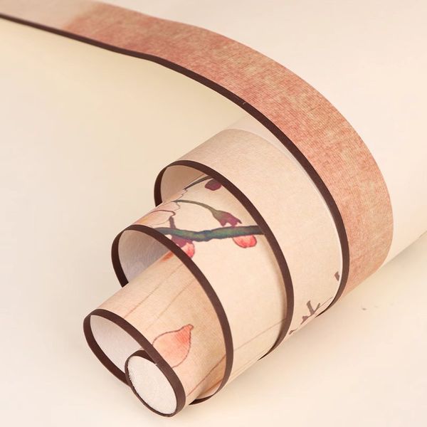 Biểu liễn thư pháp giấy xuyến chỉ viền tranh 32x88cm