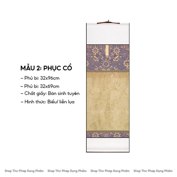 Biểu liễn lụa giấy xuyến chỉ tống cẩm