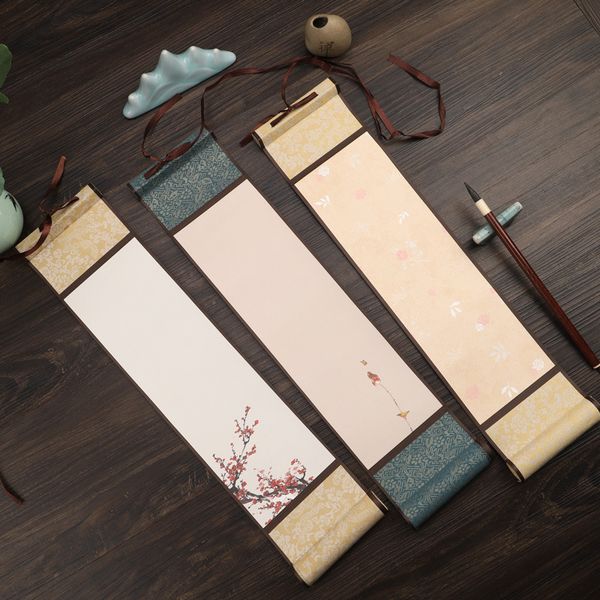 Bộ 4 liễn mini giấy xuyến mẫu mới 2025 kích thước 10x43cm