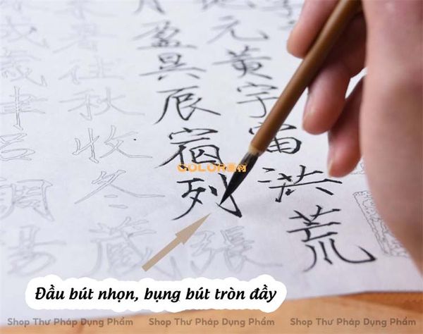 Bộ bút lông vẽ tranh thủy mặc