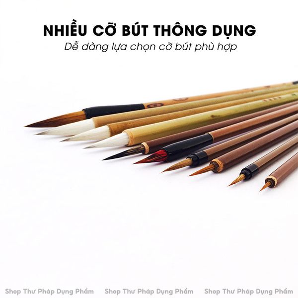 Bộ bút lông vẽ tranh thủy mặc