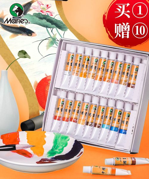 Combo vẽ tranh thủy mặc cho người mới bắt đầu 9SP