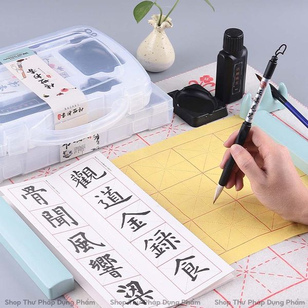 Bộ dụng cụ thư pháp văn phòng tứ bảo