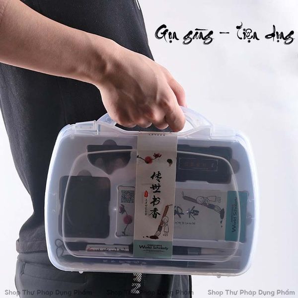 Bộ dụng cụ thư pháp văn phòng tứ bảo
