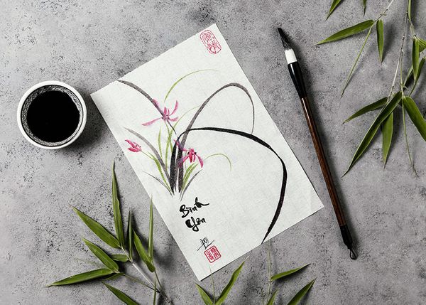 Bộ họa cụ vẽ tranh thủy mặc Picassia