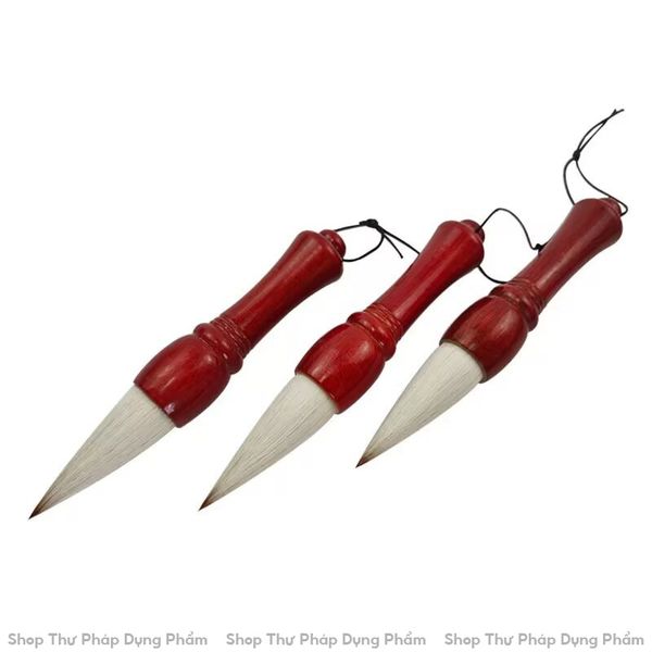 Bút cán ngắn đẩu bút viết đại tự