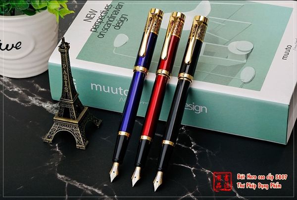 03 mau but den, do, xanh hero 3807