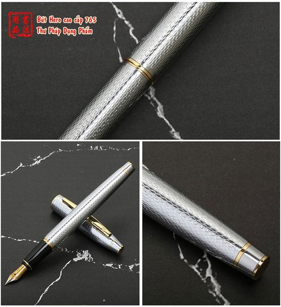 Chi tiết thân bút và lắp bút hero 765