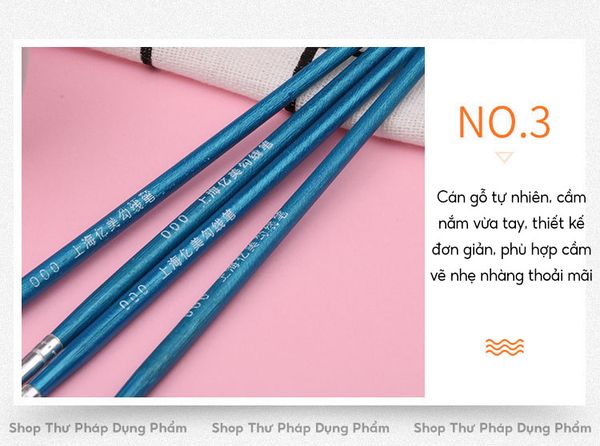 bút lông vẽ nhỏ đi viền vẽ móng