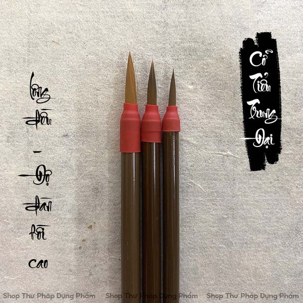 Bút lông chỉnh ngòi viết thư pháp chữ nhỏ