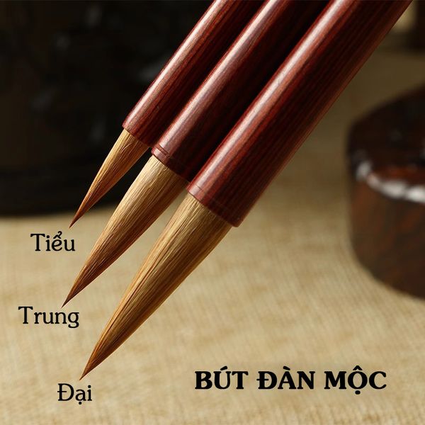 Bút lông thư pháp Đàn Mộc