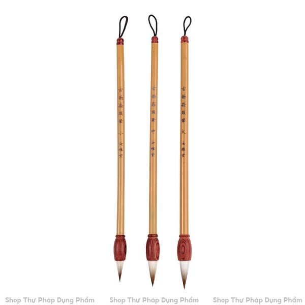 Bút lông thư pháp đoản phong toán đầu cổ vận