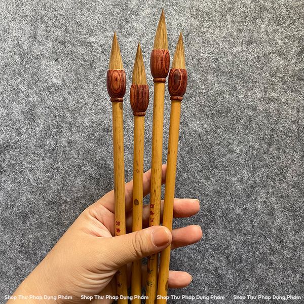 Bút lông thư pháp đoản phong lông ngắn