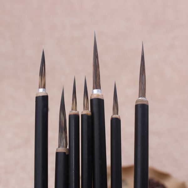 Bút lông thư pháp hiệp cân khuyên đồng