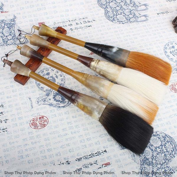 Bút lông thư pháp cỡ lớn trang trí phong thủy biểu diễn thư pháp