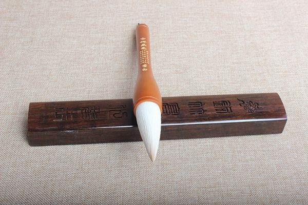 Bút lông thư pháp kiêm hào đẩu bút viết câu đối M200