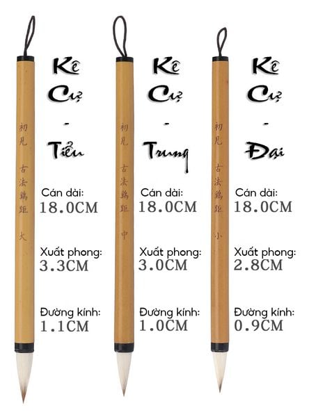 Bút lông viết thư pháp