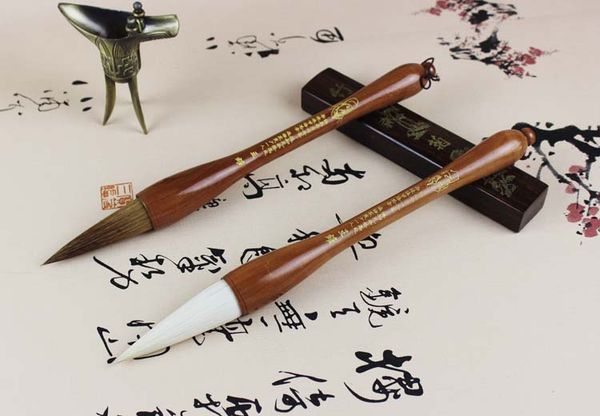 Bút lông viết thư pháp đại tự lang hào