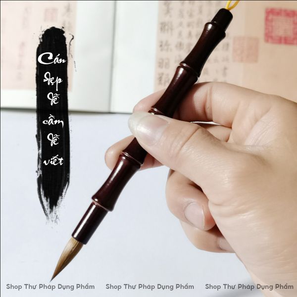 Bút lông viết thư pháp lang hào xả đắc