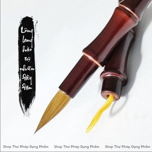 Bút lông viết thư pháp lang hào xả đắc