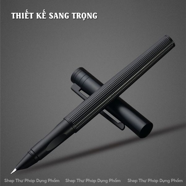 Bộ bút máy cao cấp luyện viết chữ, thư pháp, bút ngòi cong