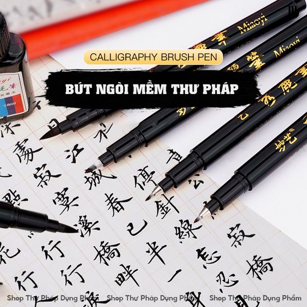 Bút viết thư pháp vẽ tranh ký tên Miaoyi