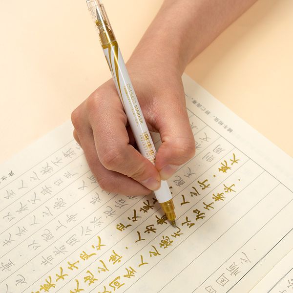 Bút nhũ vàng 2 đầu chép kinh