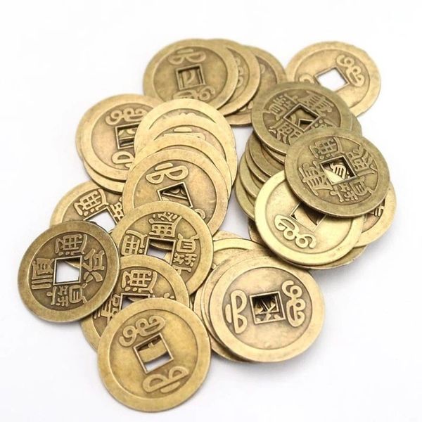 Đồng xu âm dương gieo quẻ chuẩn mẫu xu cổ để ban thần tài phong thủy chiêu tài hút lộc tránh tà khí
