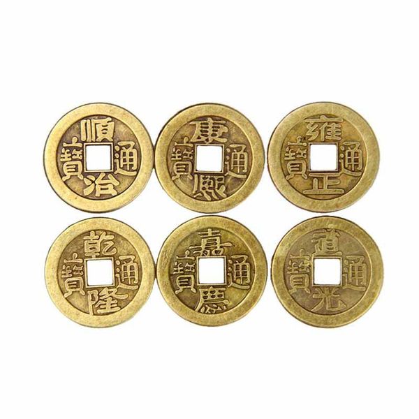 Đồng xu âm dương gieo quẻ chuẩn mẫu xu cổ để ban thần tài phong thủy chiêu tài hút lộc tránh tà khí