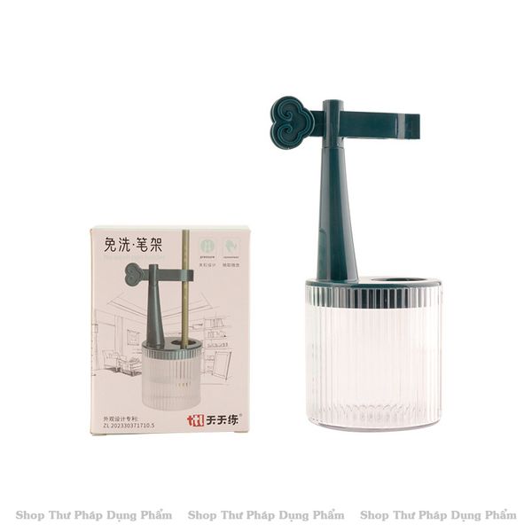 Giá treo bút lông đa năng rửa sạch và dưỡng ẩm bút lông