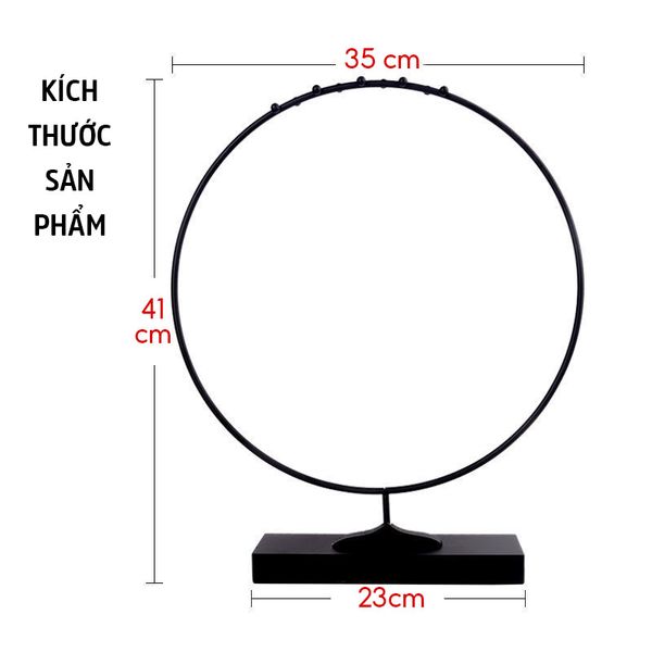 Giá treo bút lông thư pháp dáng tròn