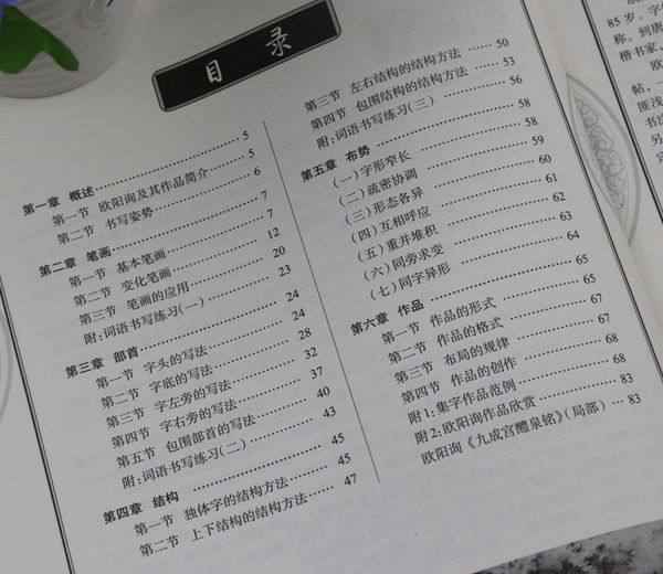 Giáo Trình Khải Thư Âu Dương Tuân (Cửu Thành Cung)