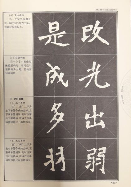 Giáo trình thư pháp ngụy khải trương mãnh long bi