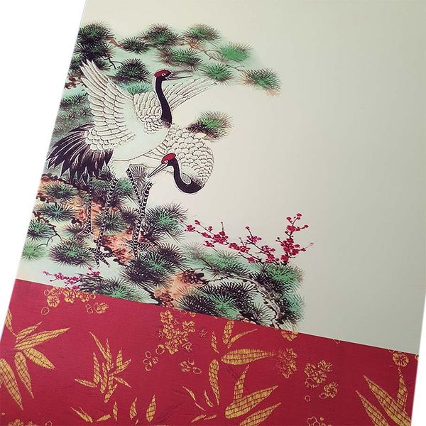 Giấy ganh in tranh viết thư pháp 27x79cm