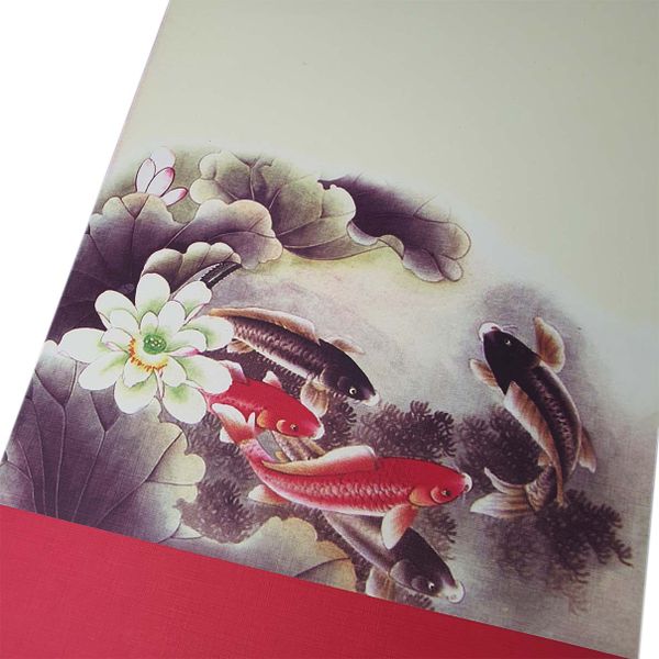 Giấy ganh in tranh viết thư pháp 27x79cm