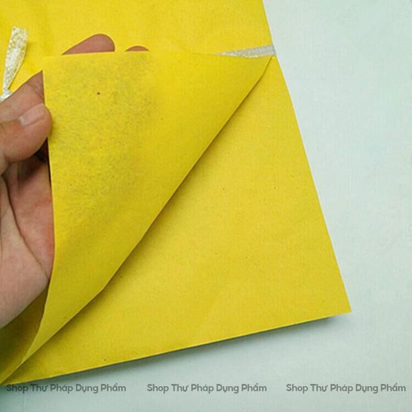 Giấy hoàng chỉ, giấy vẽ bùa phù chú