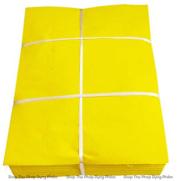 Giấy hoàng chỉ, giấy vẽ bùa phù chú