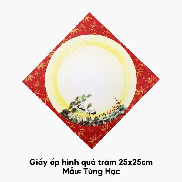Giấy ốp, giấy viết thư pháp 25x25cm