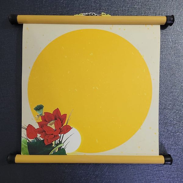 Giấy ốp treo trang trí in tranh mẫu mới 26x26cm OPM1