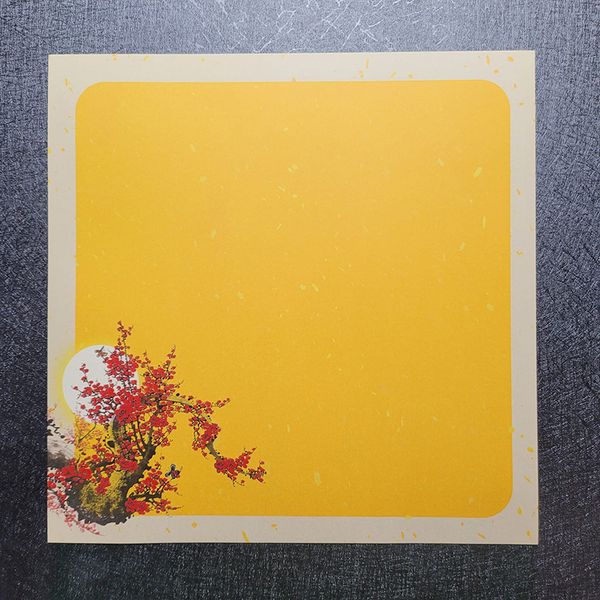 Giấy ốp treo trang trí in tranh mẫu mới 26x26cm OPM1