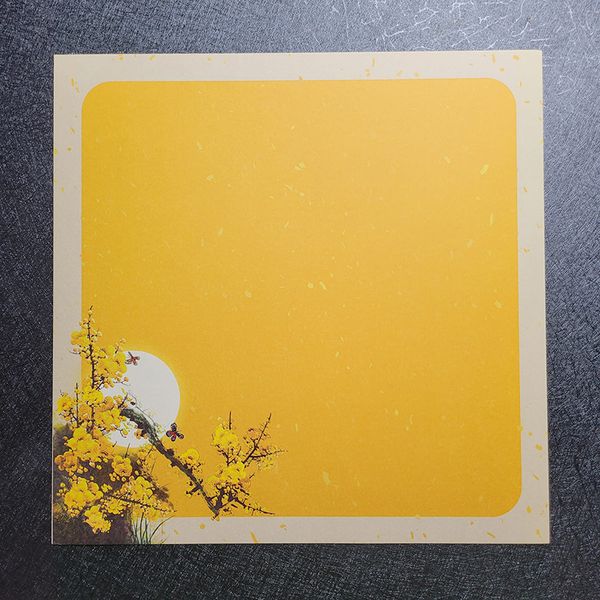 Giấy ốp treo trang trí in tranh mẫu mới 26x26cm OPM1