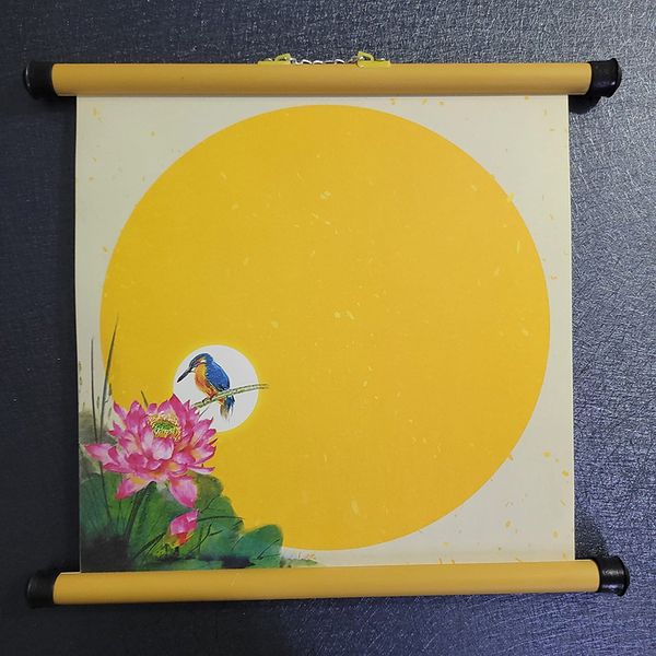 Giấy ốp treo trang trí in tranh mẫu mới 26x26cm OPM1