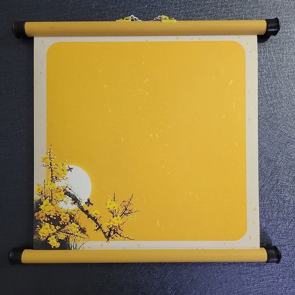 Giấy ốp treo trang trí in tranh mẫu mới 26x26cm OPM1