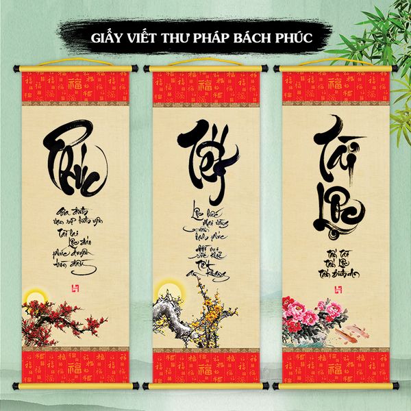 Giấy ốp viết thư pháp