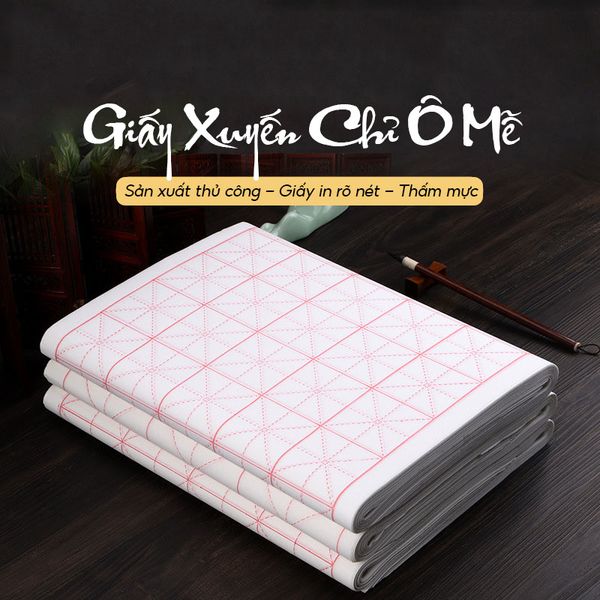 Giấy xuyến chỉ ô chữ mễ