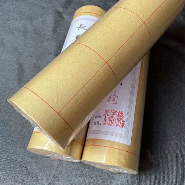 Cuộn giấy viết thư pháp ô mễ