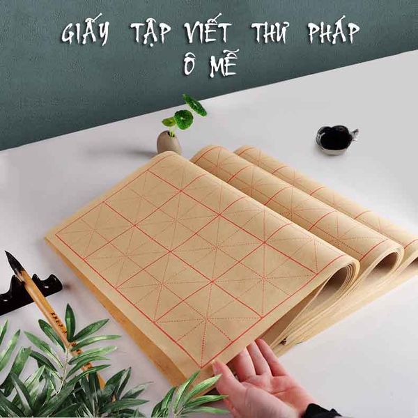 Giấy tập viết thư pháp ô mễ
